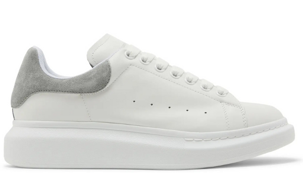 Alexander McQueen Oversized Sneaker 'White Grey Suede'