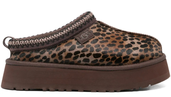 UGG Tazz Caspian leopard-print platform mules